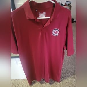Gamecocks under armour polo.
